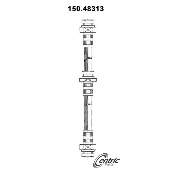 Centric Parts Brake Hose, 150.48313 150.48313 - main